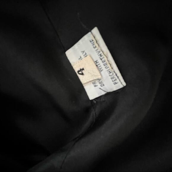 Vintage Stanley Platos green multi floral wrap tie waist blouse size 4 - Picture 13 of 13